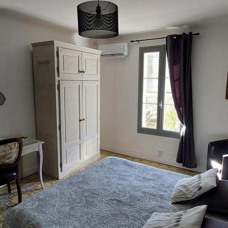 Bastide Sainte Agnès - Chambre Lit King-Size - Vue sur Jardin - 8