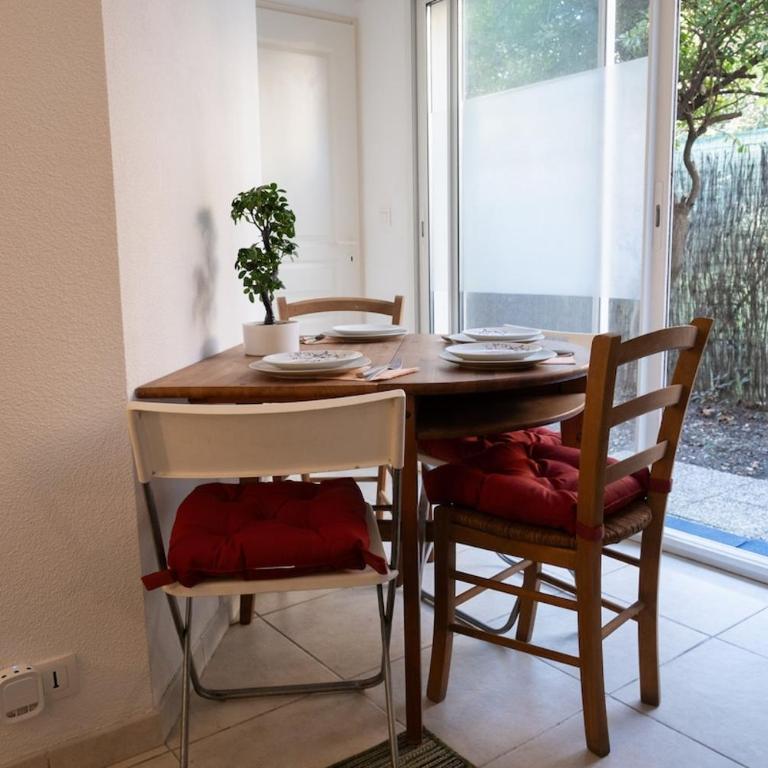 Appartement climatisé avec la terrasse, deux pas du métro, Stadium, Toulouse - Apartment mit 1 Schlafzimmer - 11