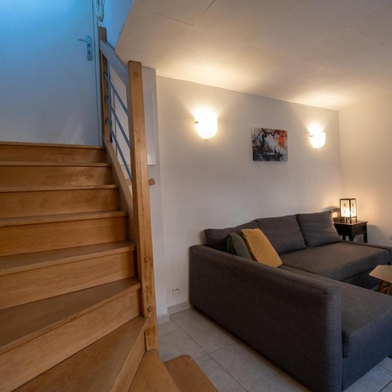 Appartement climatisé avec la terrasse, deux pas du métro, Stadium, Toulouse - Apartment mit 1 Schlafzimmer - 13