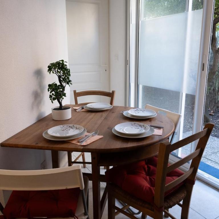 Appartement climatisé avec la terrasse, deux pas du métro, Stadium, Toulouse - Apartment mit 1 Schlafzimmer - 29