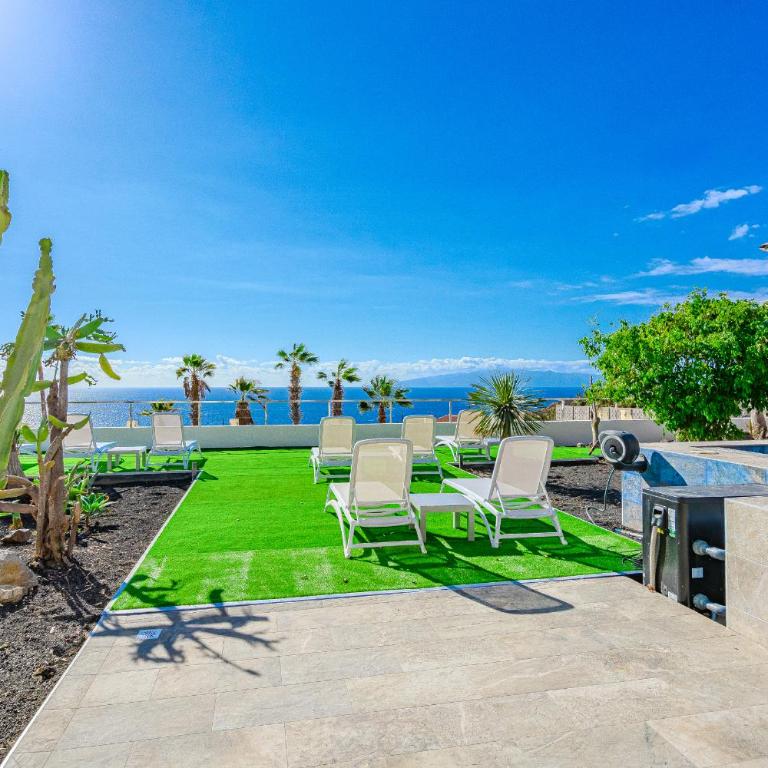 Villa CACTUS Tenerife sud piscine chauffée 10 personnes - Villa Cactus Tenerife - 11