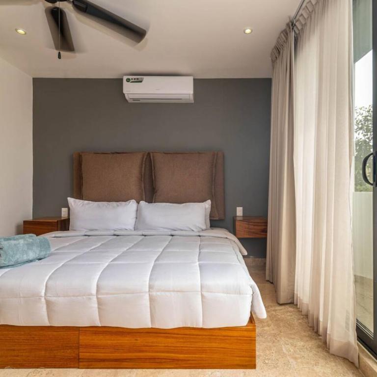 King Studio with Balcony, Rooftop Pool in Trendy Aldea Zama - Apartamento - 28