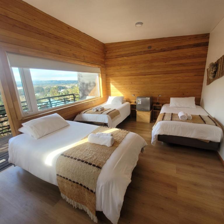 Huillín Lodge - Habitación Triple adaptada para personas con movilidad reducida - 10