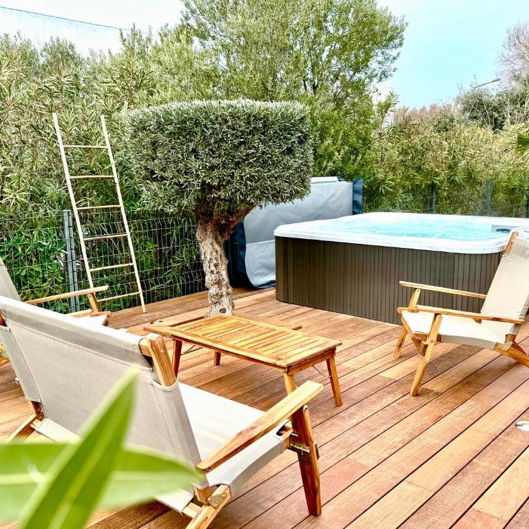 Villa St Pierre bord de mer, 6 vélos, climatisation, Jacuzzi - Villa - 2