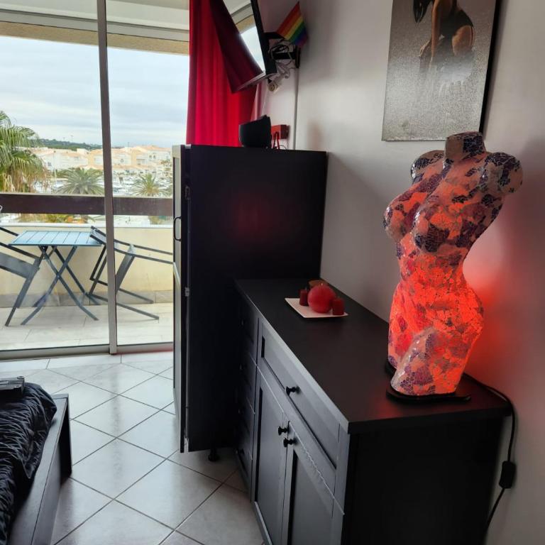 Studio village naturiste vue sur port nature 7 - Apartment mit 1 Schlafzimmer - 7