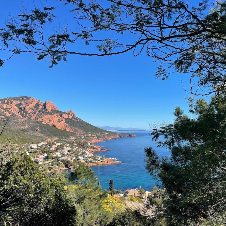 Luxueuse villa panoramique, vue imprenable sur la mer, piscine, 6 chambres à Anthéor - Villa con vistas al mar - 90