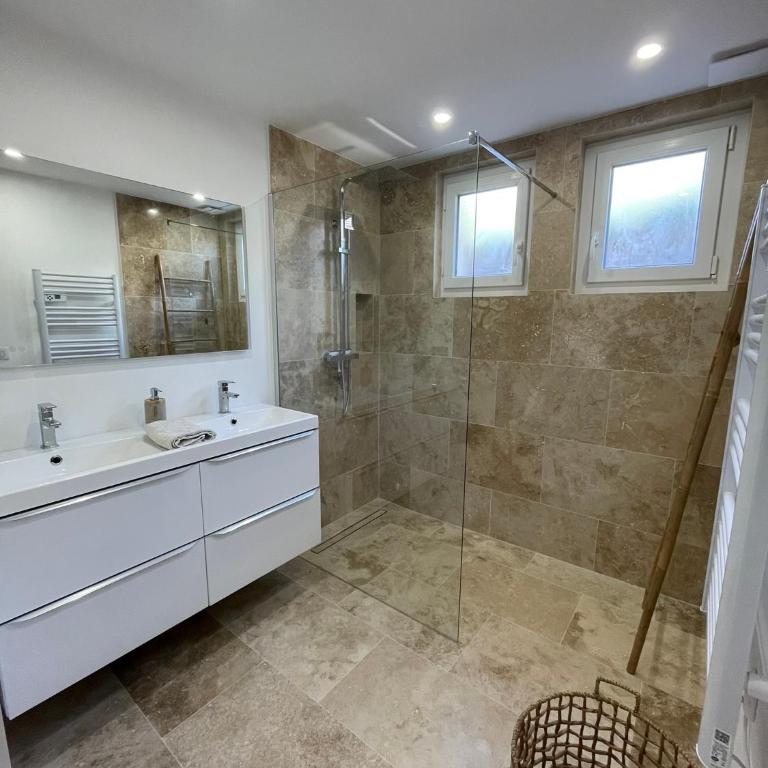 Villa Palmeira- Sainte-Maxime - Apartment mit 2 Schlafzimmern - 13