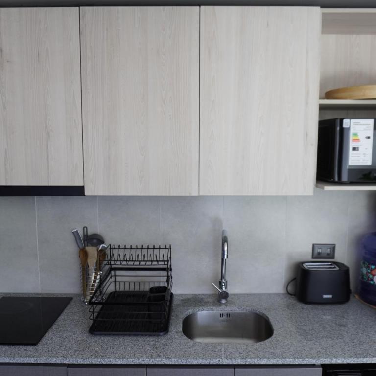 Departamento full equipado a pasos del movistar arena, moderno y cómodo con toda la magia del sur - Apartamento de 1 dormitorio - 3