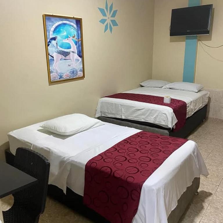 Hostal Real Piura - Oficial - Double or Twin Room with Private Bathroom - 1