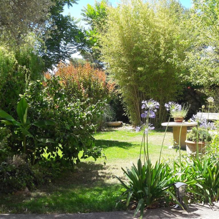 Bastide Sainte Agnès - Chambre Double - Vue sur Jardin - 11