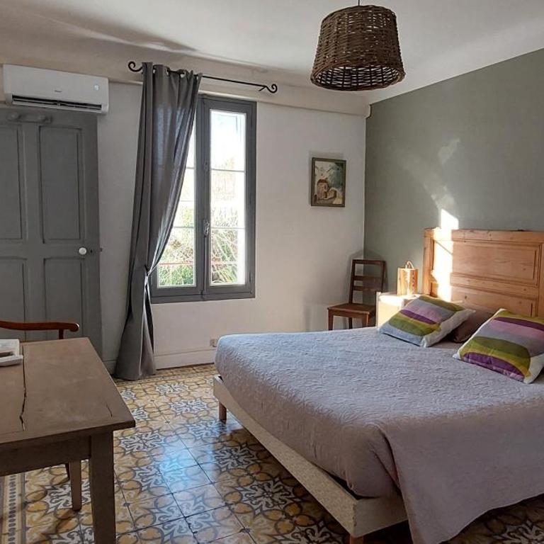 Bastide Sainte Agnès - Chambre Lit King-Size - Vue sur Jardin - 10