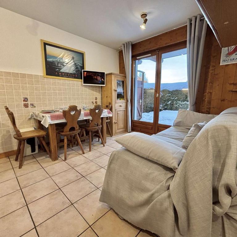 Charmant T2 cabine avec parking à Praz-sur-Arly - 4 pers - Appartement 1 Chambre - 1