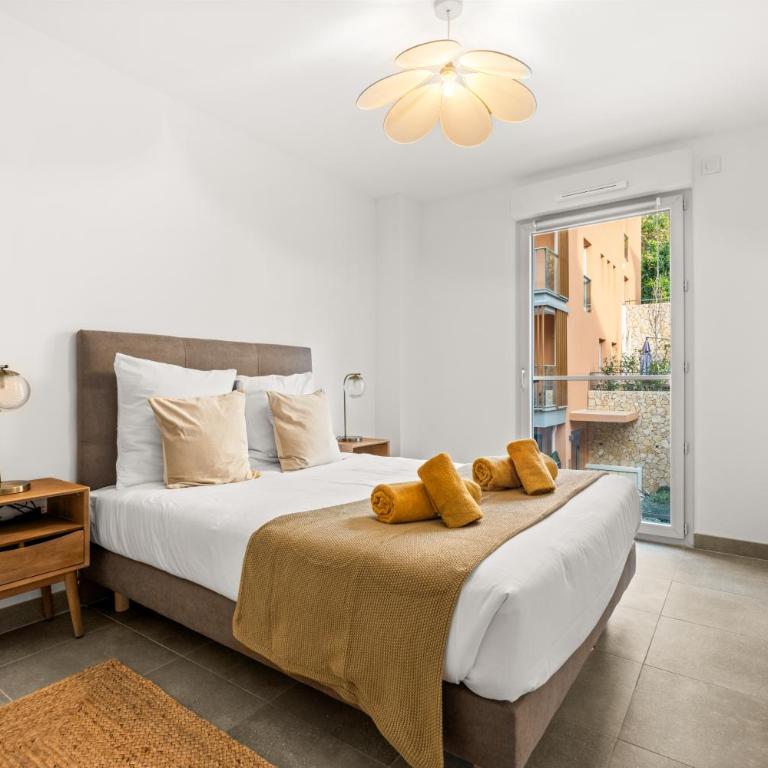 Val d'Or, appartement moderne et famillial pour 4 personnes, Parking, centre gare - Apartment mit 2 Schlafzimmern - 6