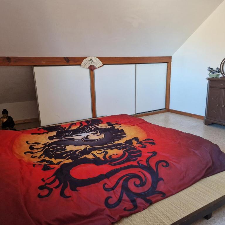 Gite de la Draye - Chambre Double avec Salle de Bains Commune - 2