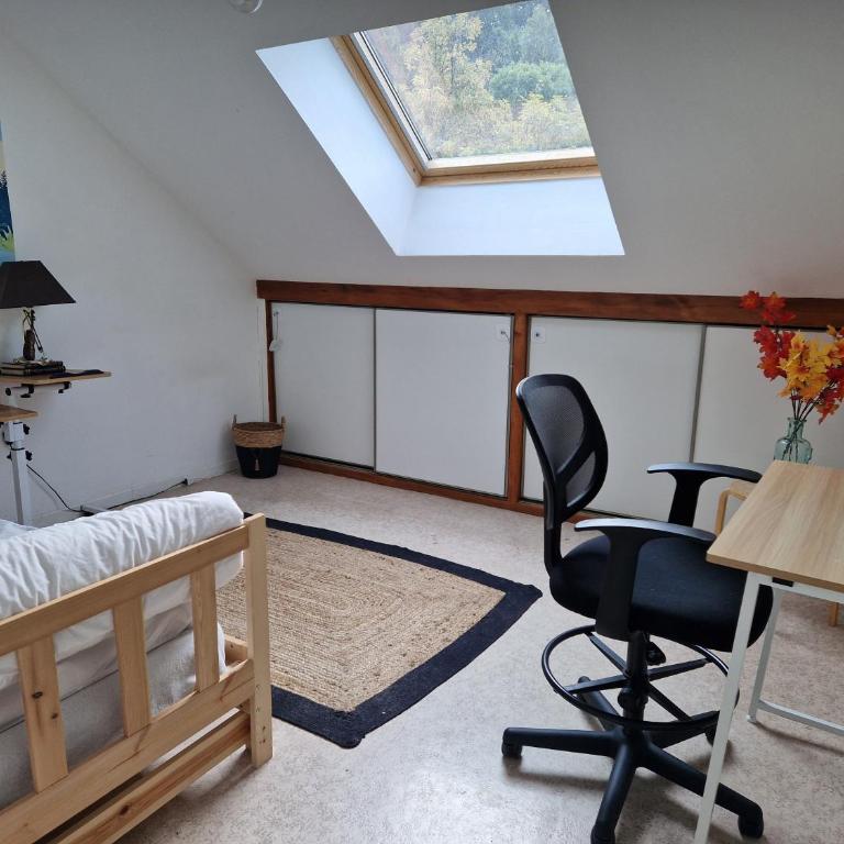 Gite de la Draye - Chambre Simple Standard avec Salle de Bains Commune - 1