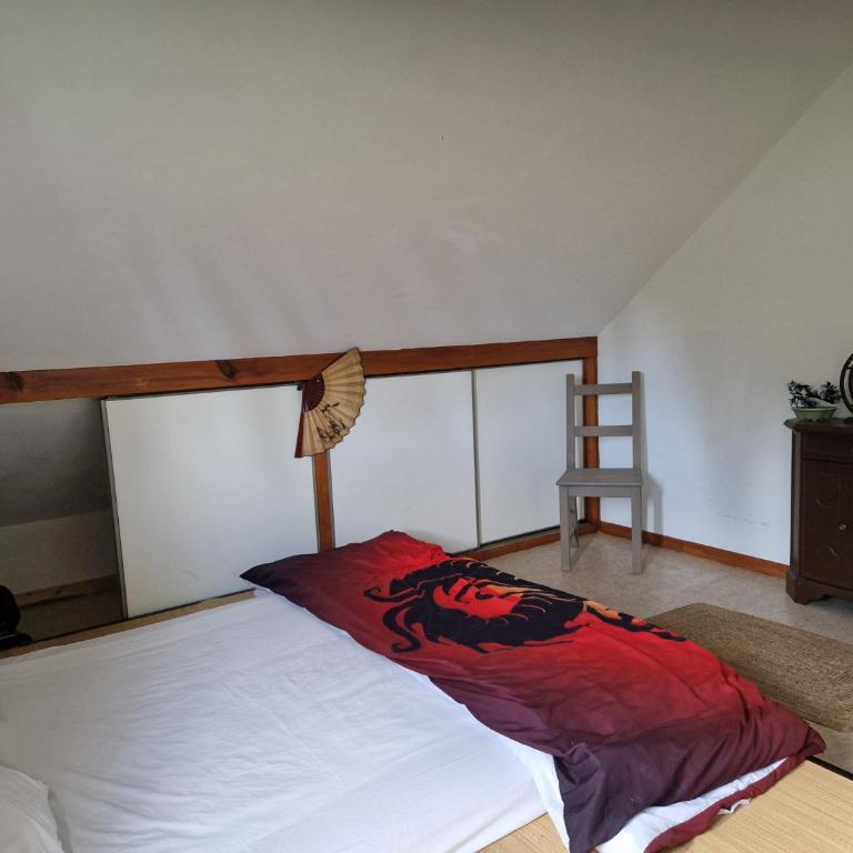 Gite de la Draye - Chambre Double avec Salle de Bains Commune - 1