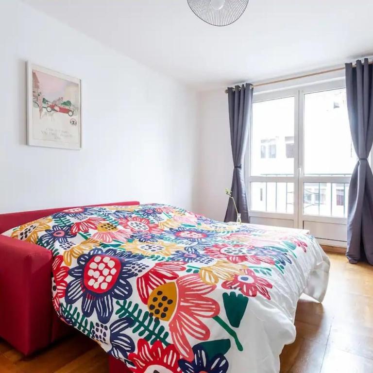 Cosy, Montparnasse-Pte Versailles-Tour Eiffel - Appartement 2 Chambres - Vue sur Ville - 23