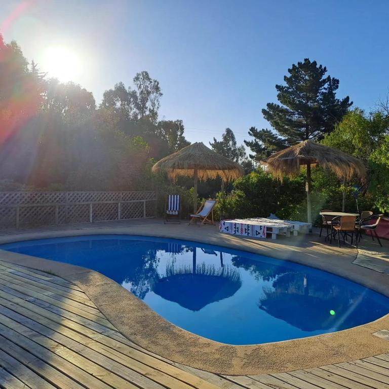 Casa pequeña, tinaja y piscina - Apartamento de 1 dormitorio - 28