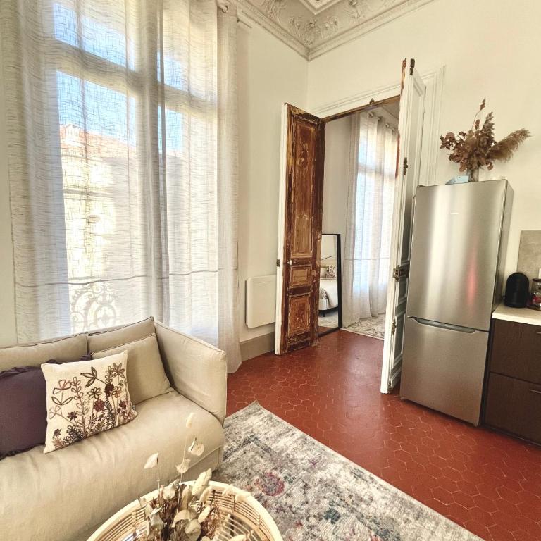 L'échappée sètoise - Appartement Haussmannien - localisation exceptionnelle - proche canal - Apartamento con balcón - 7