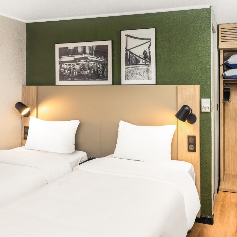 Campanile NATURE - Montpellier Sud - Chambre Standard - 2 Lits Simples - 1