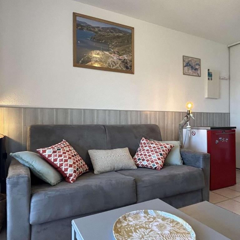 Appart Studio - cabine 4 couchages BANYULS SUR MER BN120-3212 - Studio Apartment with Sea View - 5