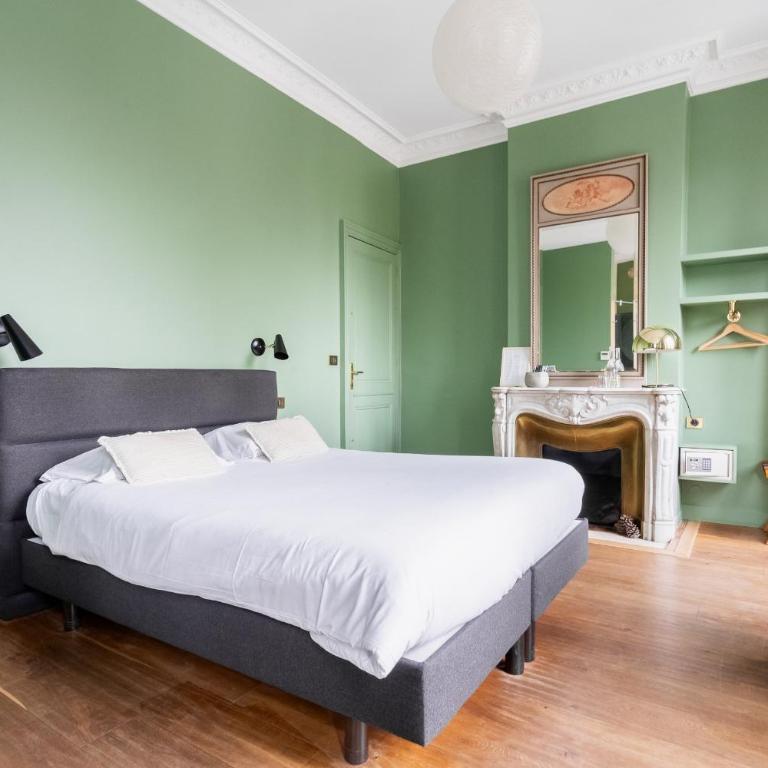 L'Escapade Bordelaise - côté jardin - Chambre Double Deluxe avec Balcon - 1