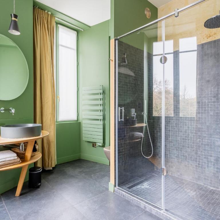 L'Escapade Bordelaise - côté jardin - Chambre Double Deluxe avec Balcon - 5