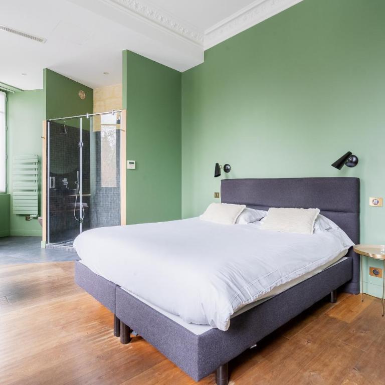 L'Escapade Bordelaise - côté jardin - Chambre Double Deluxe avec Balcon - 3