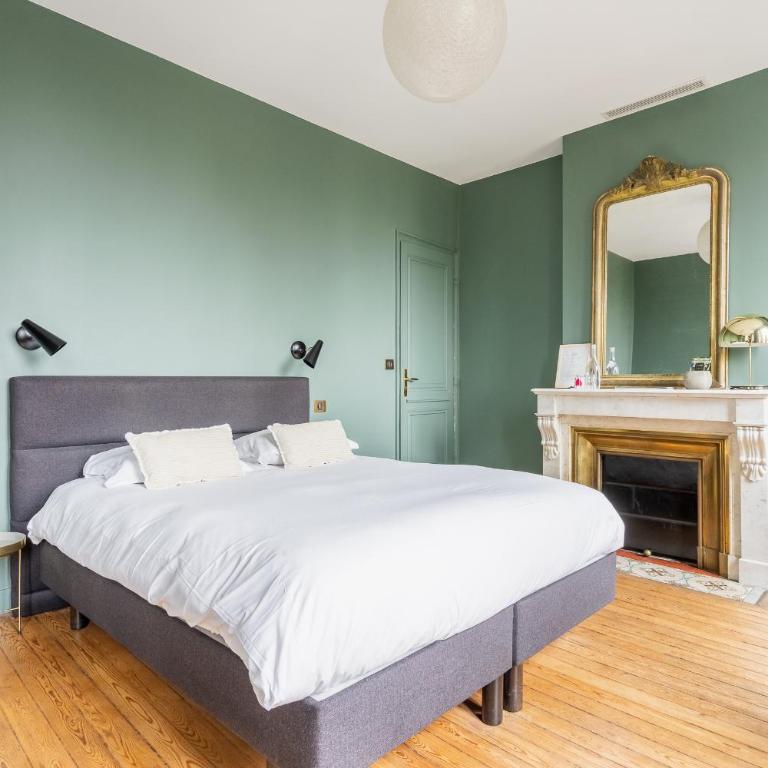 L'Escapade Bordelaise - côté jardin - Chambre Double - Vue sur Jardin - 4