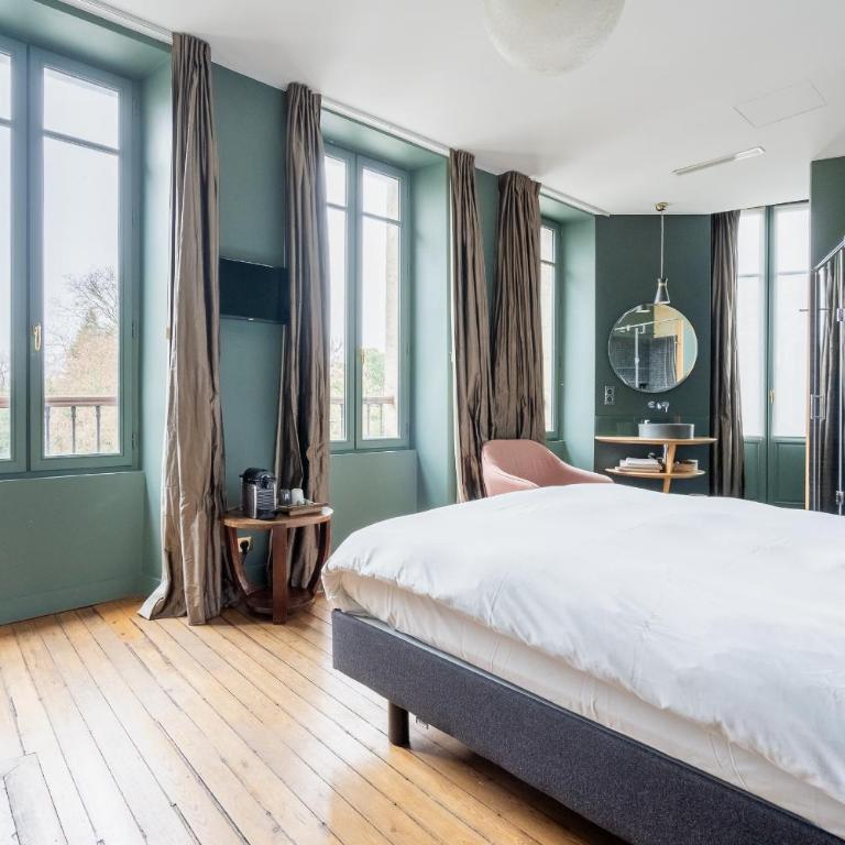 L'Escapade Bordelaise - côté jardin - Chambre Double - Vue sur Jardin - 2