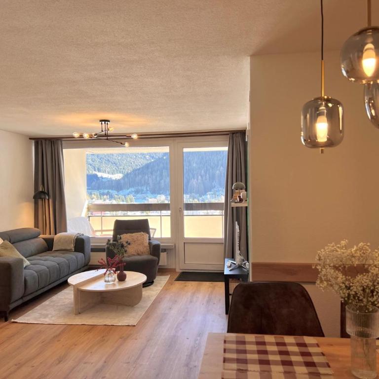 New renovated apartment in center of Davos - Apartment mit Blick auf die Berge - 25