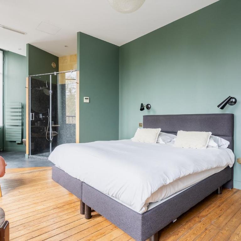 L'Escapade Bordelaise - côté jardin - Chambre Double - Vue sur Jardin - 3