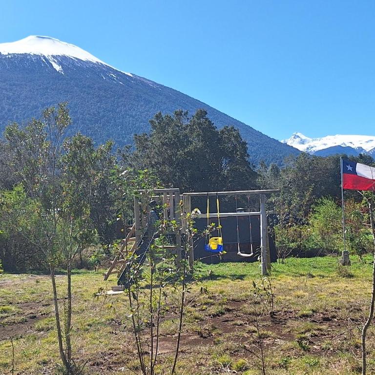 cabaña de campo y descanso, vista al volcán aiconsur - Apartamento de 2 dormitorios - 25