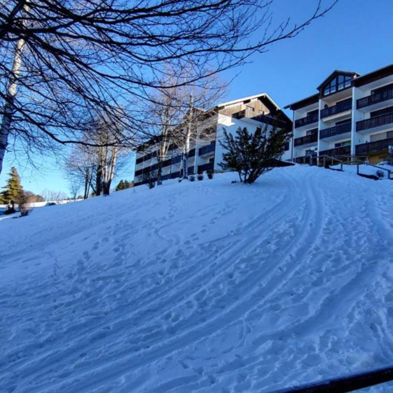 Alpenflair im Ferienpark Oberallgäu- Pool- Sauna- Bikepark- Skilift- Loipe- Wanderwege- stilvoll und kinderfreundlich - One-Bedroom Apartment - 40