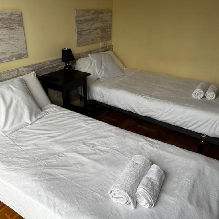 Habitación Centro de Oviedo - Habitación Doble con baño compartido - 2 camas - 2