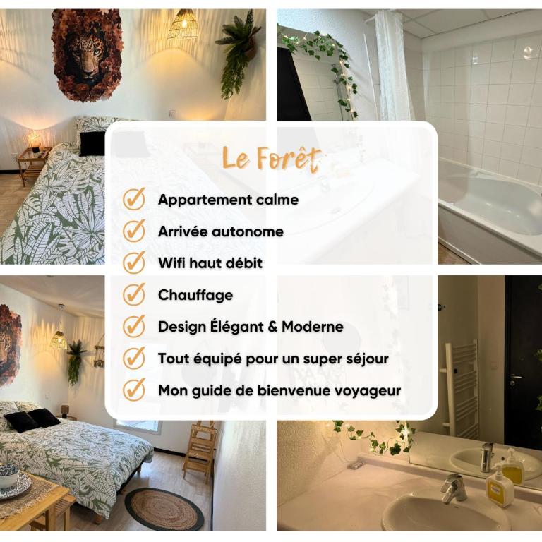Jungle - Vue - Clim - Wifi - One-Bedroom Apartment - 11