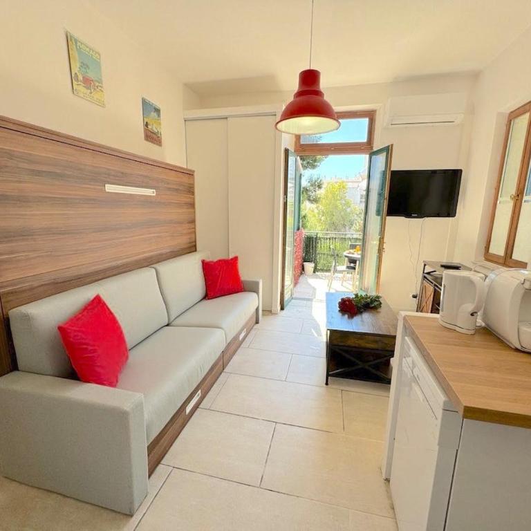 ⁂ Studio cosy 3 min de la plage terrasse clim - Appartement 1 Chambre - 4