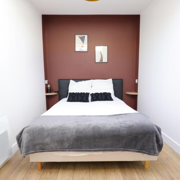Le Patio - Spacieux T3 avec climatisation et jardin privatif - Apartment mit 2 Schlafzimmern und Terrasse - 7