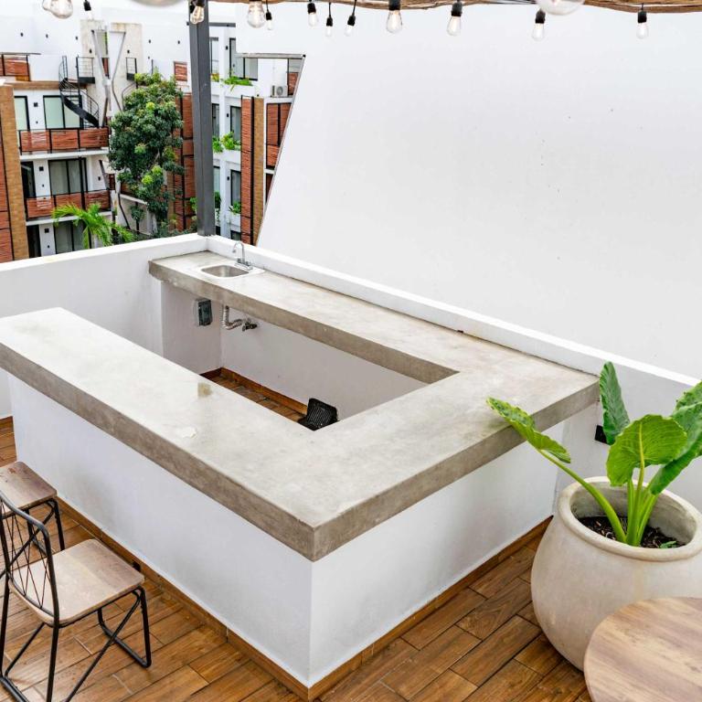 Pool & Rooftop in Tulum 2 Bedrooms Apartment - Apartamento - 34