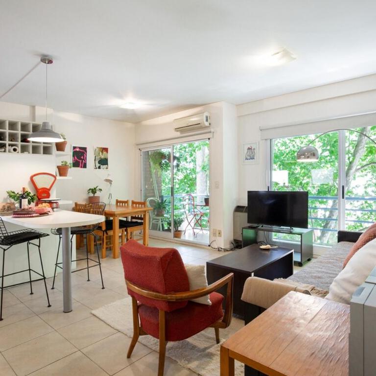 Dos Ambientes en Palermo Soho Muy verde y acogedor - Apartamento de 1 dormitorio - 3