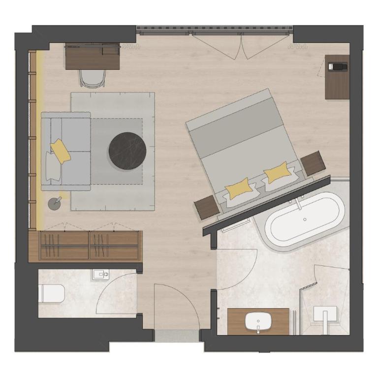 Das Central – Alpine . Luxury . Life - Doppelzimmer mit Bergblick - 4