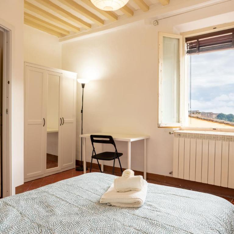 Appartamento a due passi da Piazza del campo Siena - Appartamento con Vista e Balcone - 12