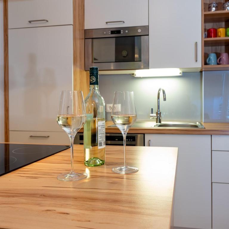 Appartement Klosterhügel - Apartment mit 1 Schlafzimmer - 53