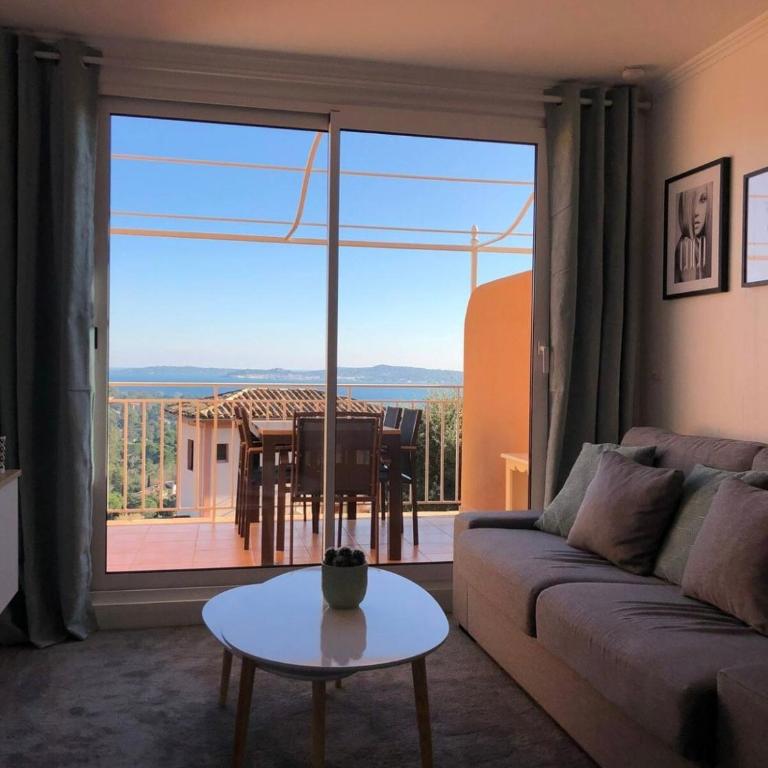 Les Restanques Duplex 4 pers Les Magnolias Magnifique vue mer - Apartment mit 2 Schlafzimmern - 25