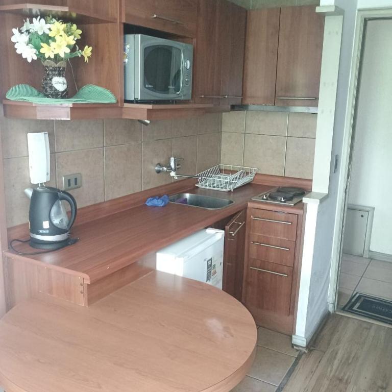 Departamento central Santiago cercano a metro - One-Bedroom Apartment - 6