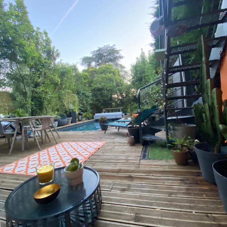 Maison pierre Bordeaux avec piscine chauffée - Villa 3 Chambres - 1
