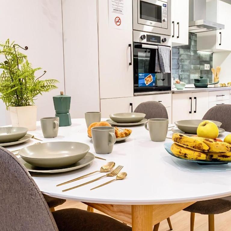 Garden Gran Via Luxury Aire ac PARKING privado by Apartamentos Logrono - Apartamento Deluxe de 3 dormitorios - 14