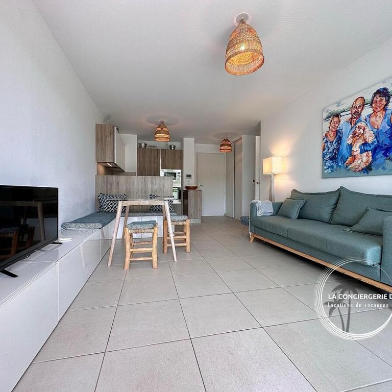 Le Rivage - À 50m de la plage des Salins - Piscine - Apartment - 4