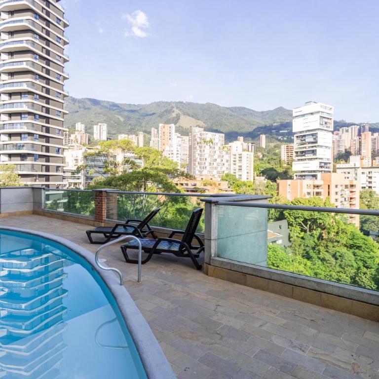 Superb Apartment in Central Poblado - Apartamento de 1 dormitorio - 42