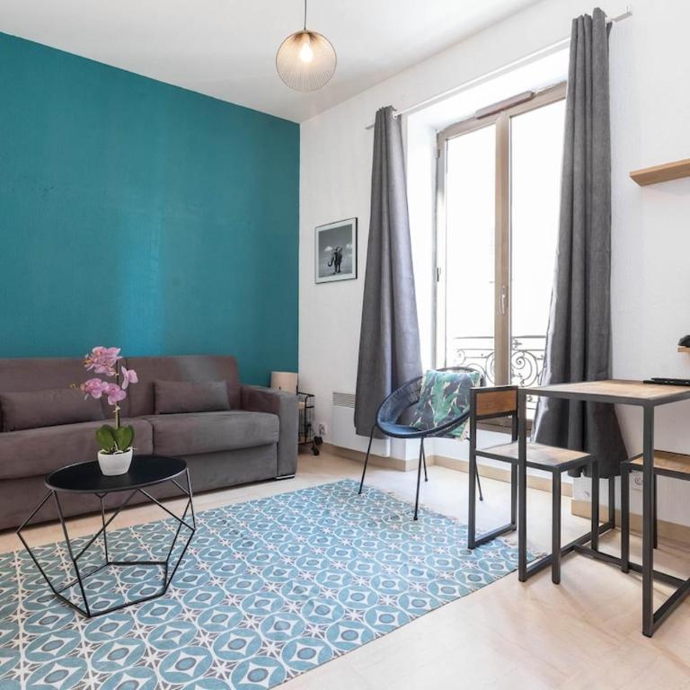 Superbe studio Nice hyper centre immeuble standing - Appartement 1 Chambre - 1
